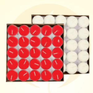 SCENTED TEA LIGHT CANDLE 50 pack