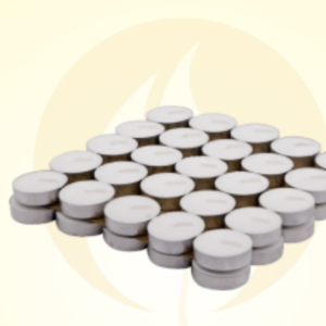 UNSCENTED TEA LIGHT CANDLE 50 pack