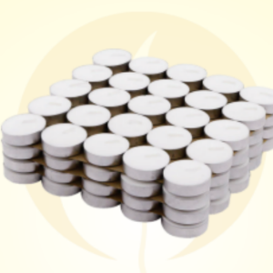 UNSCENTED TEA LIGHT CANDLE 100 pack